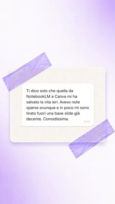 Testimonianza di Marco su AI Pratika