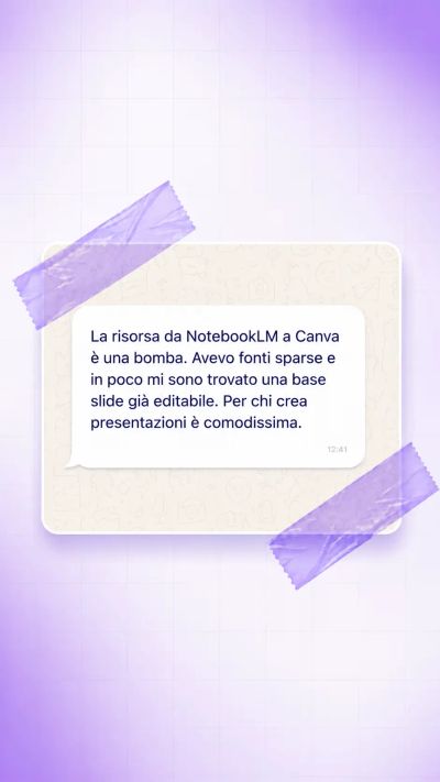 Testimonianza di Sara su AI Pratika