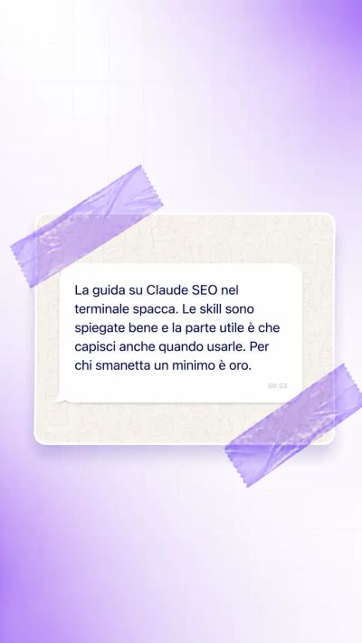 Testimonianza di Matteo su AI Pratika